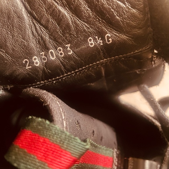 Gucci Black Sole Sneakers - Picture 6 of 7